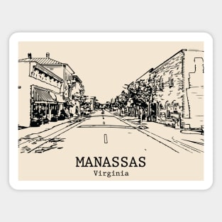 Manassas - Virginia Magnet